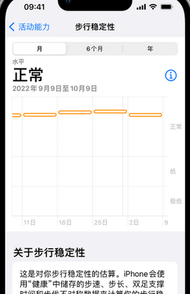 开封iPhone手机维修如何在iPhone开启'步行稳定性通知'