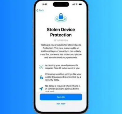 开封苹果授权维修店分享被盗设备保护功能开启方法 