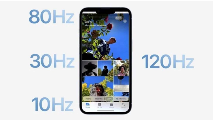 开封苹果14维修分享iPhone 14有高刷吗 