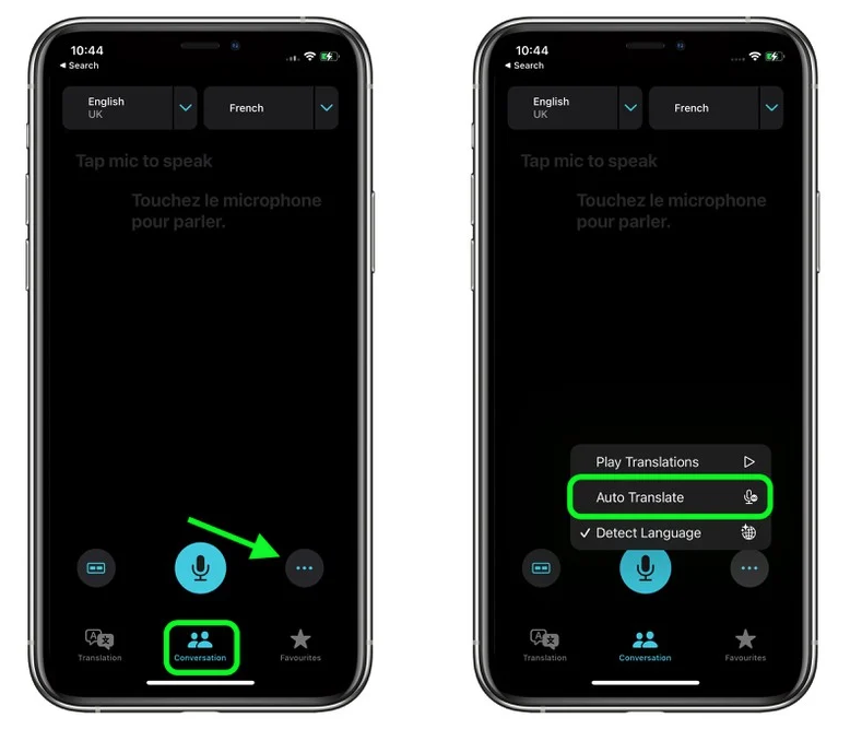 开封苹果手机维修分享iOS 15 “翻译” App 新改进 