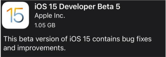 开封苹果手机维修分享如何升级到iOS15.0 beta5 